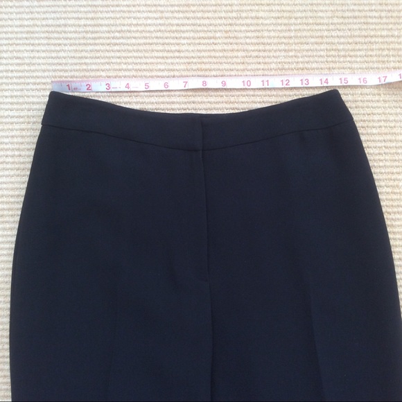 Albert Nipon Black Lined Wide Leg Pants - Size 8 - Picture 6 of 13